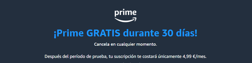 Suscríbete gratis a PRIME